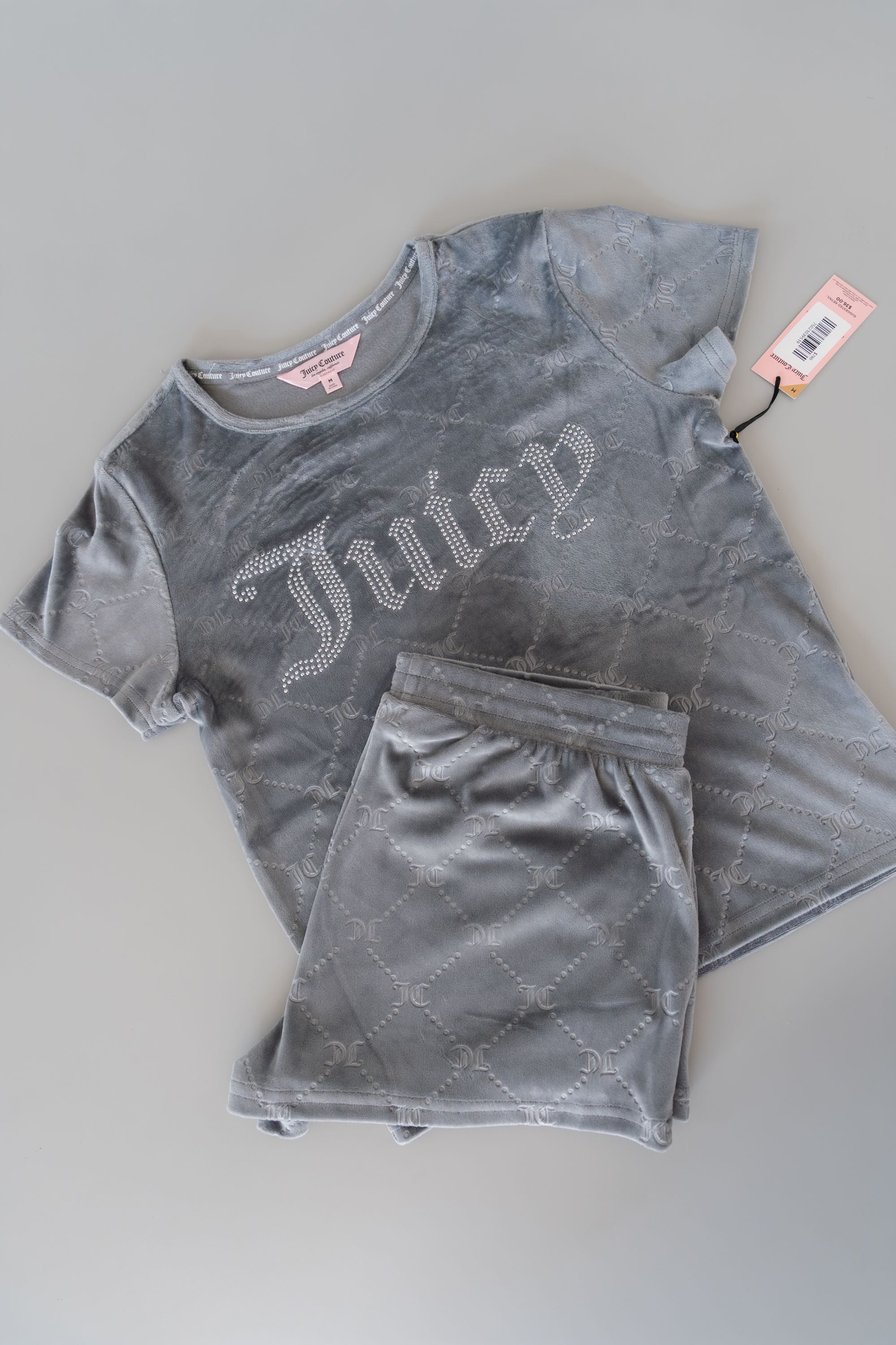 Conjunto de Pijama de Terciopelo (2 Piezas) Juicy Couture