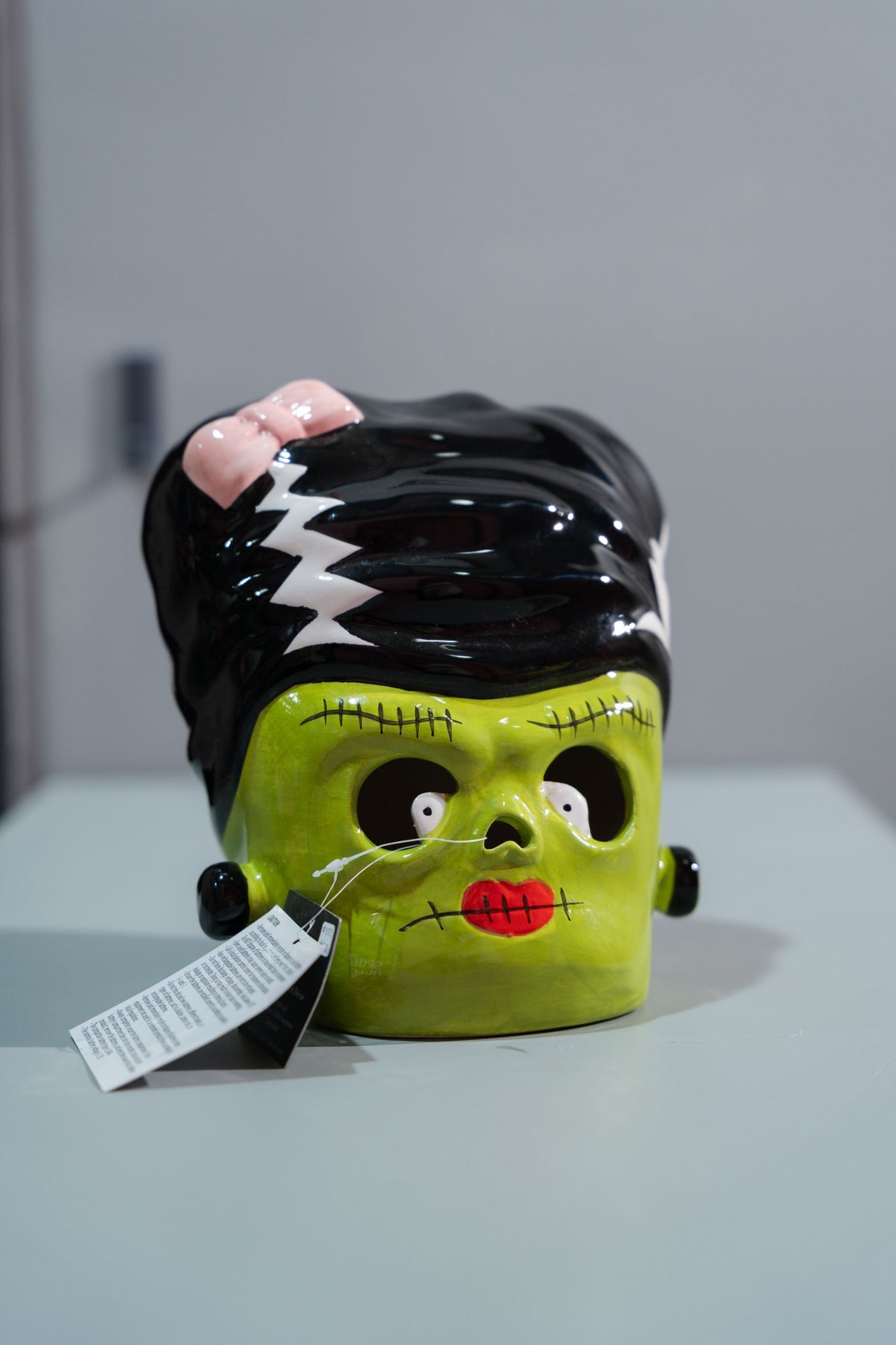 FIGURA DE CERÁMICA NOVIA DE FRANKENSTEIN