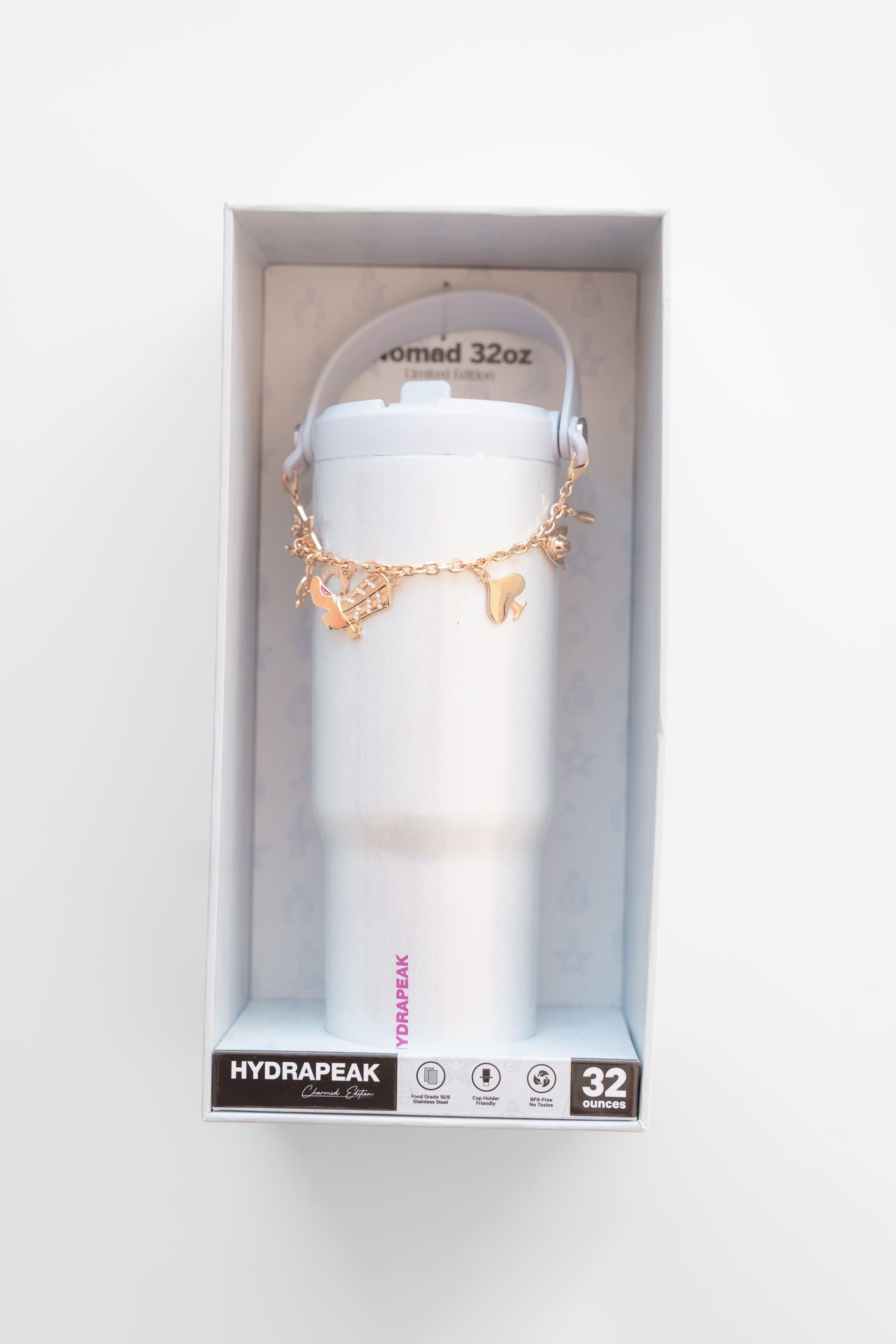 TERMO EDICION ESPECIAL CON CHARMS HYDRAPEAK 32OZ