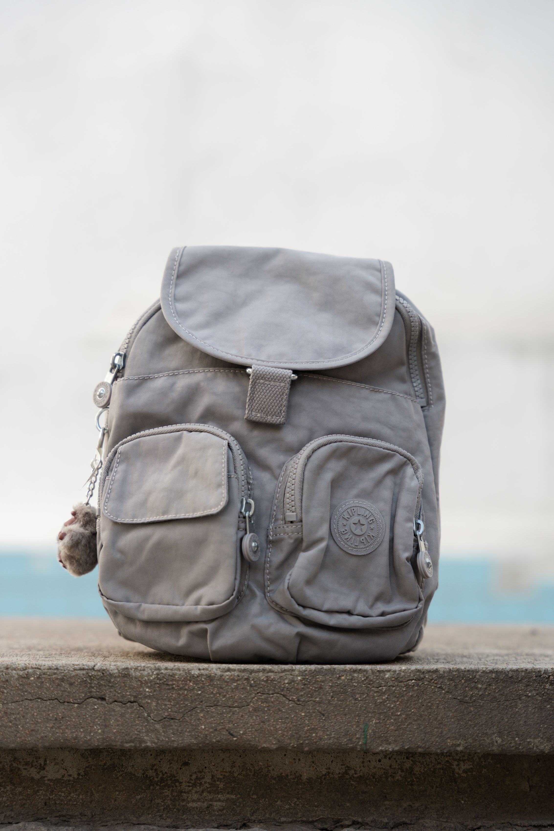 MOCHILA KIPLING CITY PACK GRIS