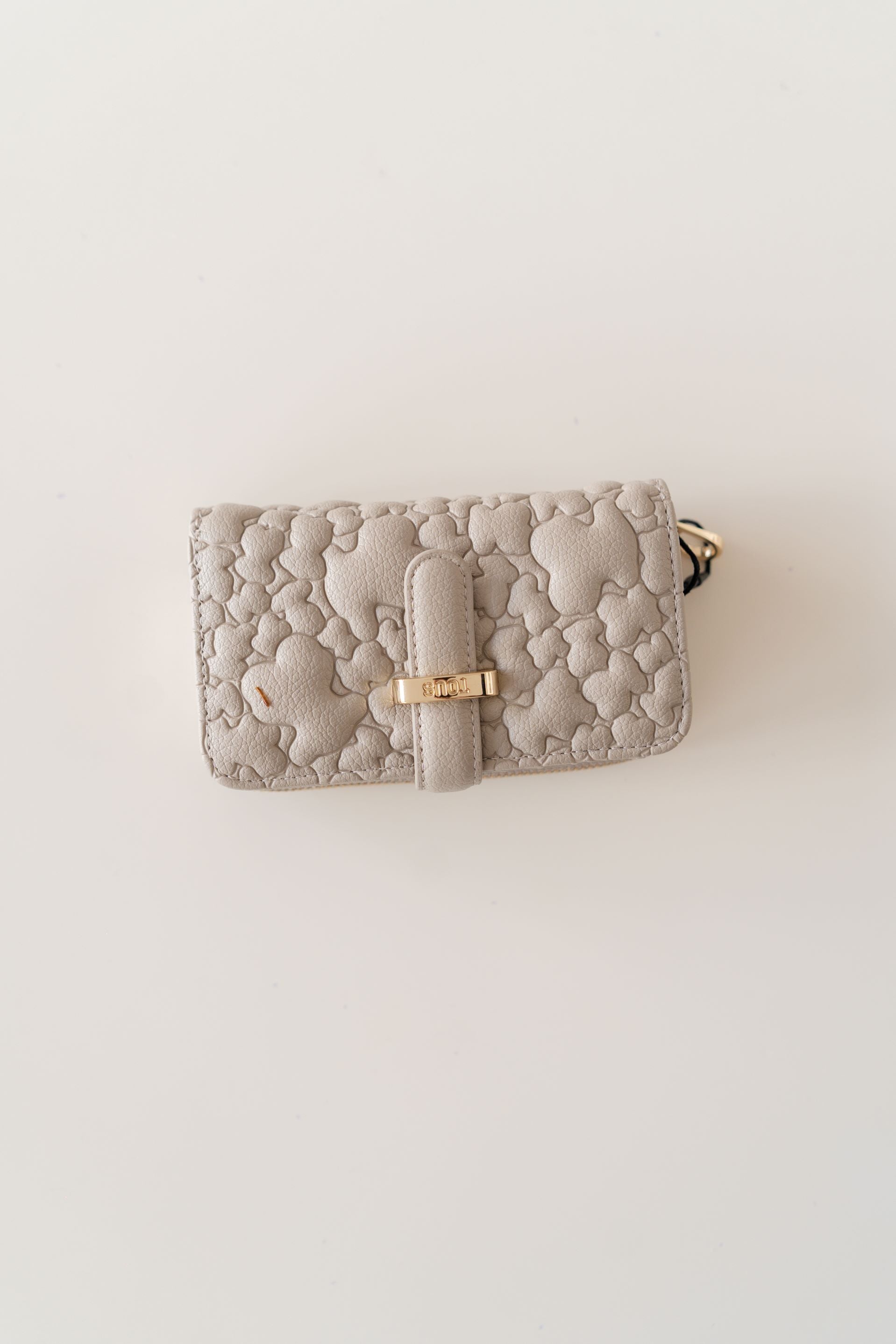 CARTERA COMPACTA TOUS CON MONOGRAMA EN RELIEVE