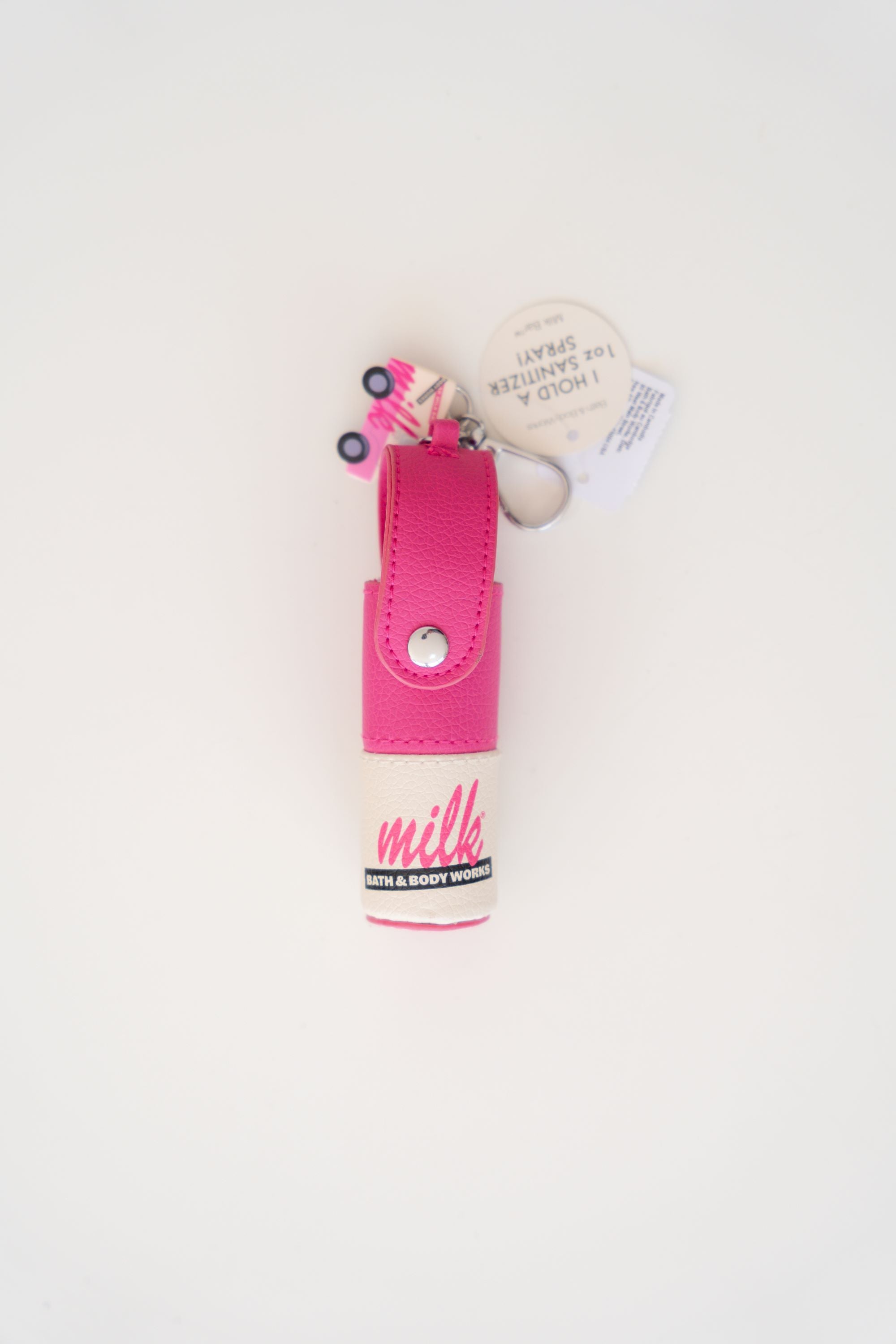 FUNDA PARA SANITIZANTE EN SPRAY -MILK BAR  DE  BATH & BODY WORKS