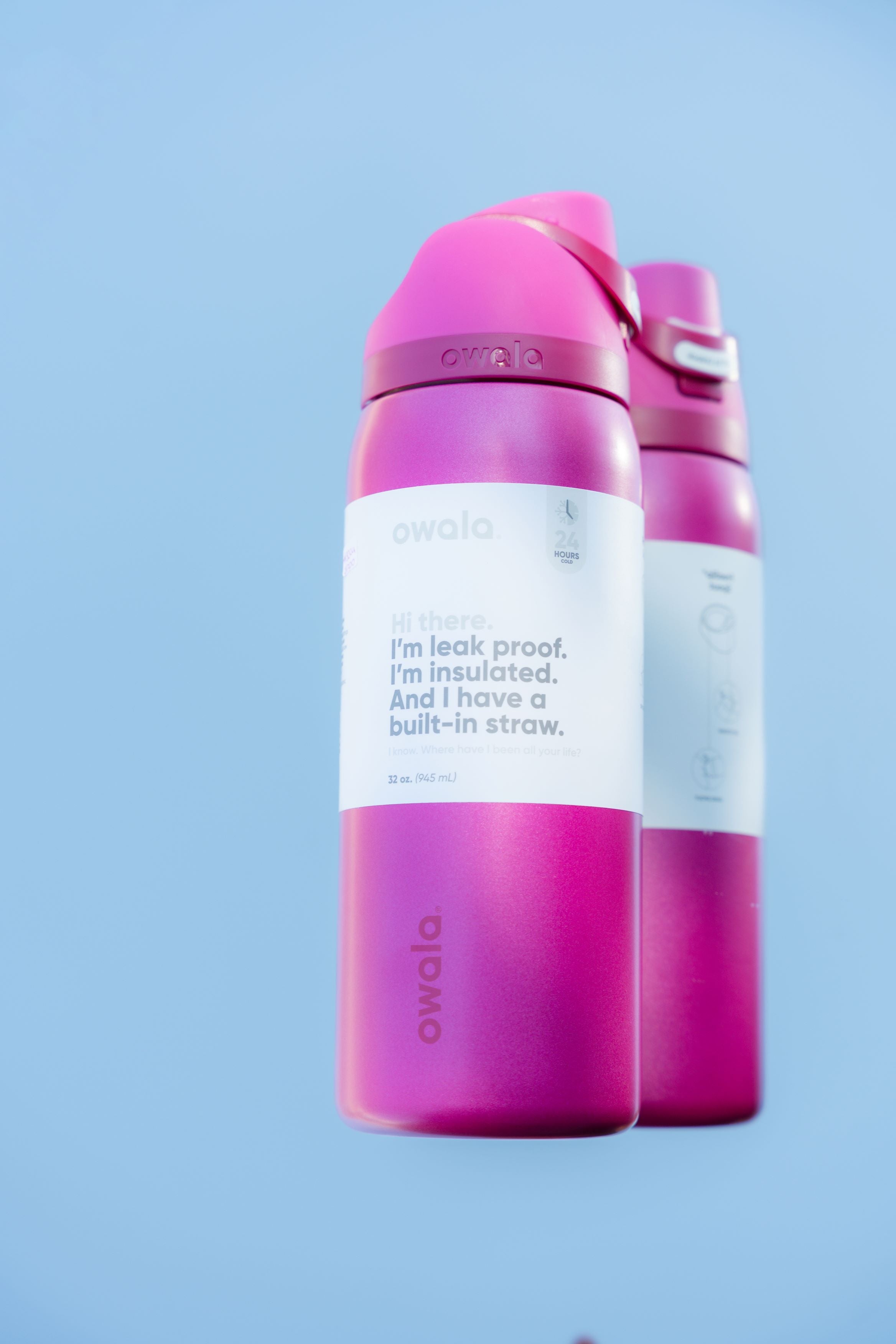 TERMO OWALA ROSA VIBRANTE 32OZ