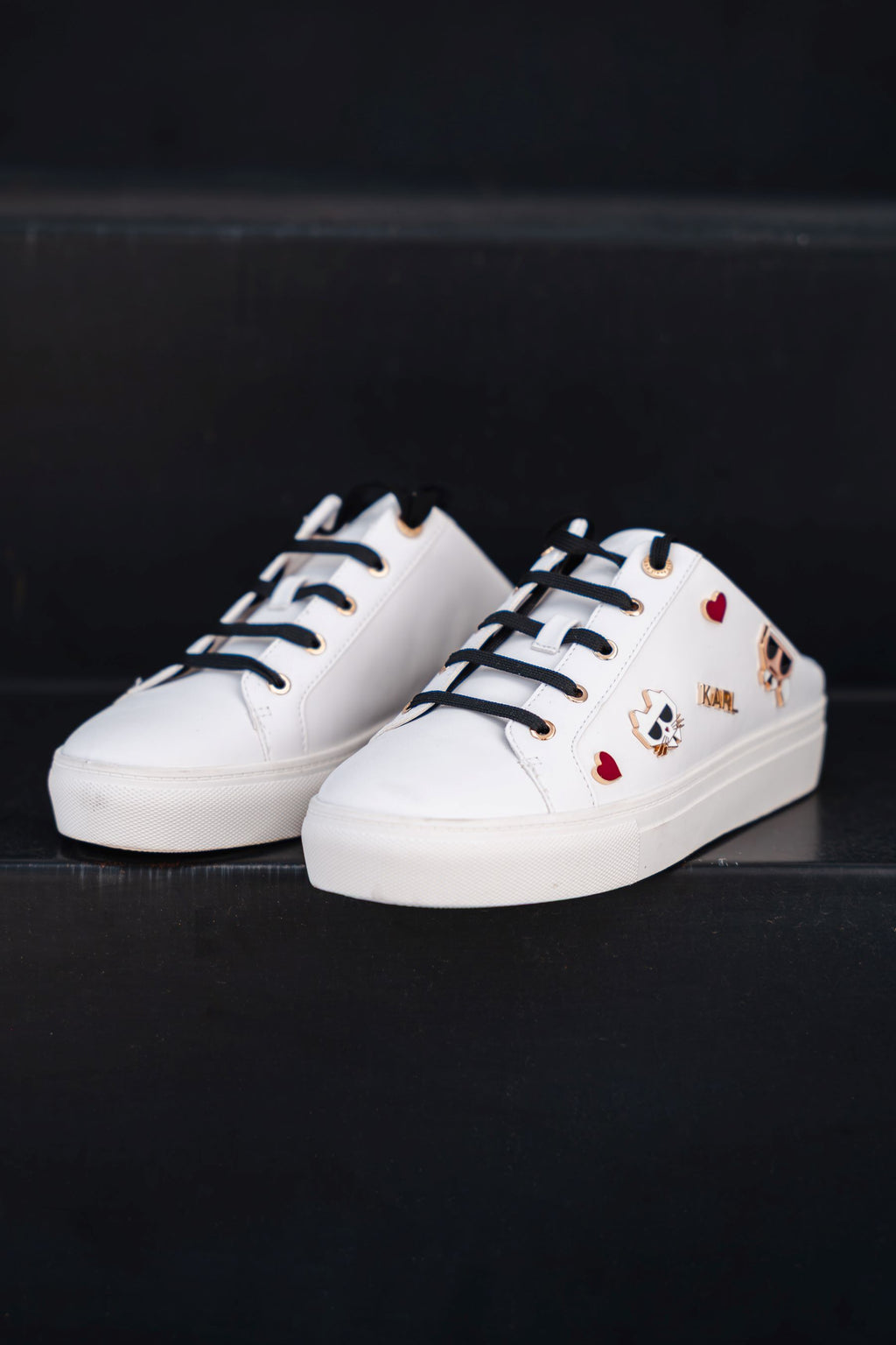 TENIS KARL LAGERFELD CATE PINS LACE UP