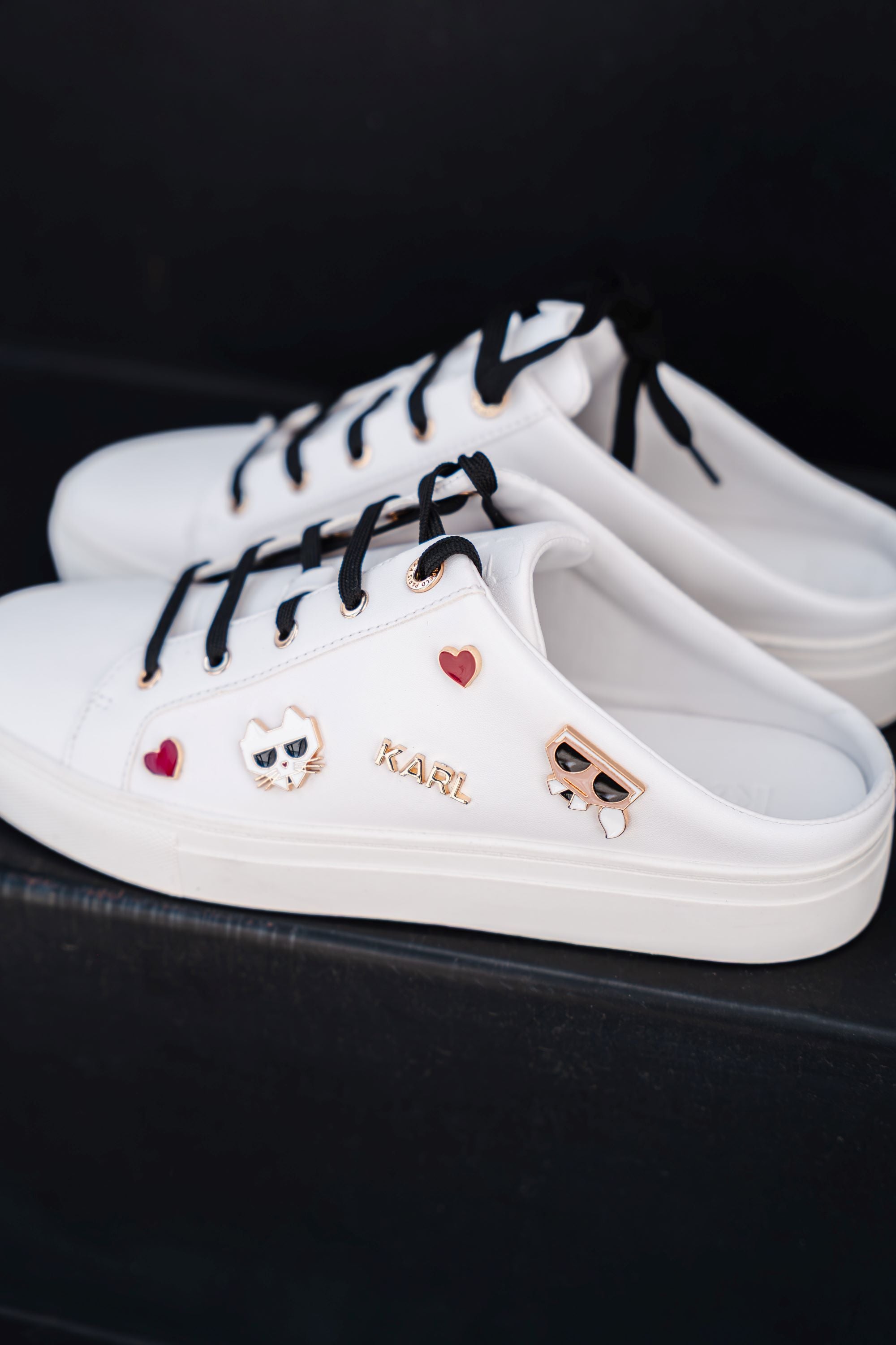 TENIS KARL LAGERFELD CATE PINS LACE UP