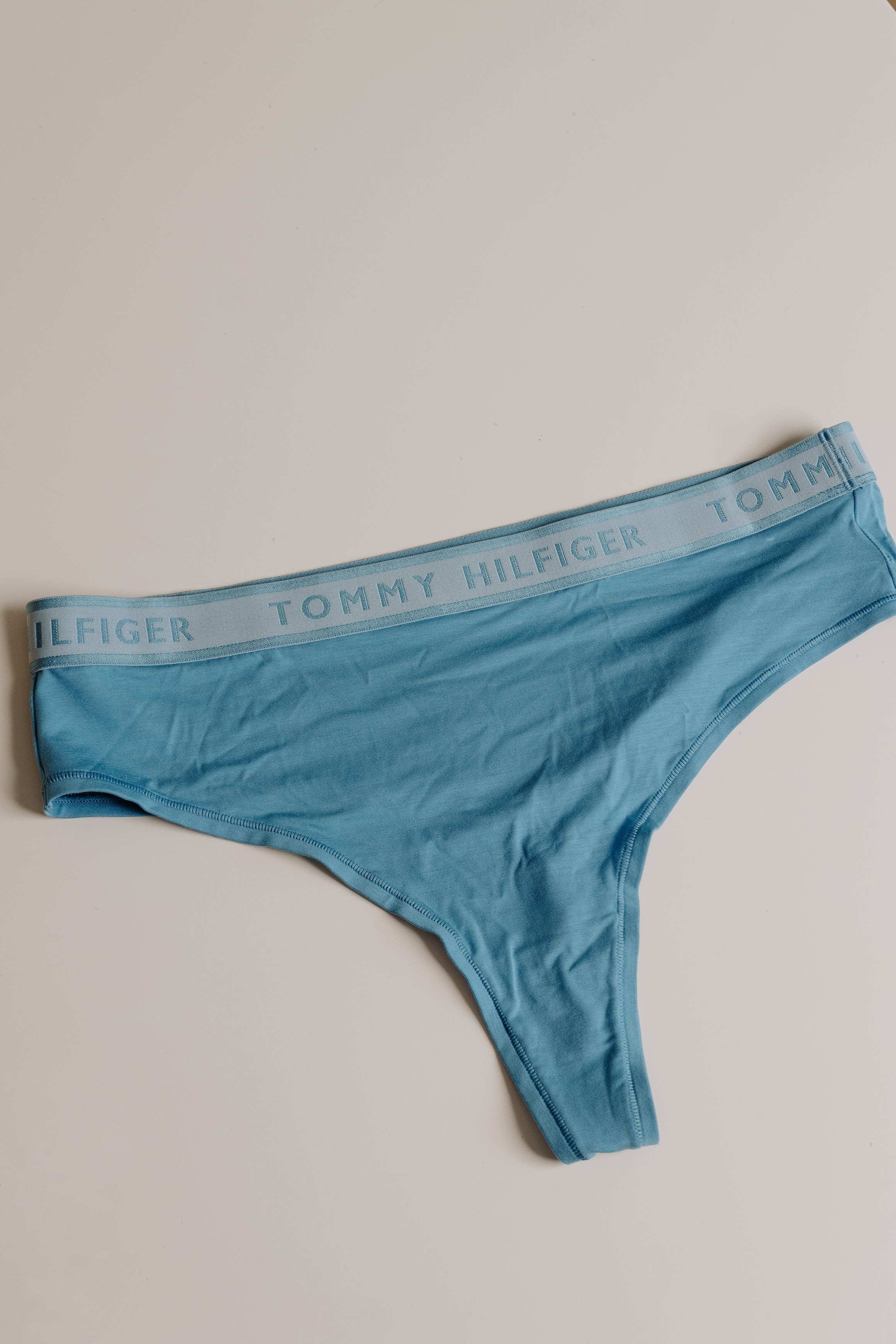 TANGA TOMMY HILFIGER AZUL
