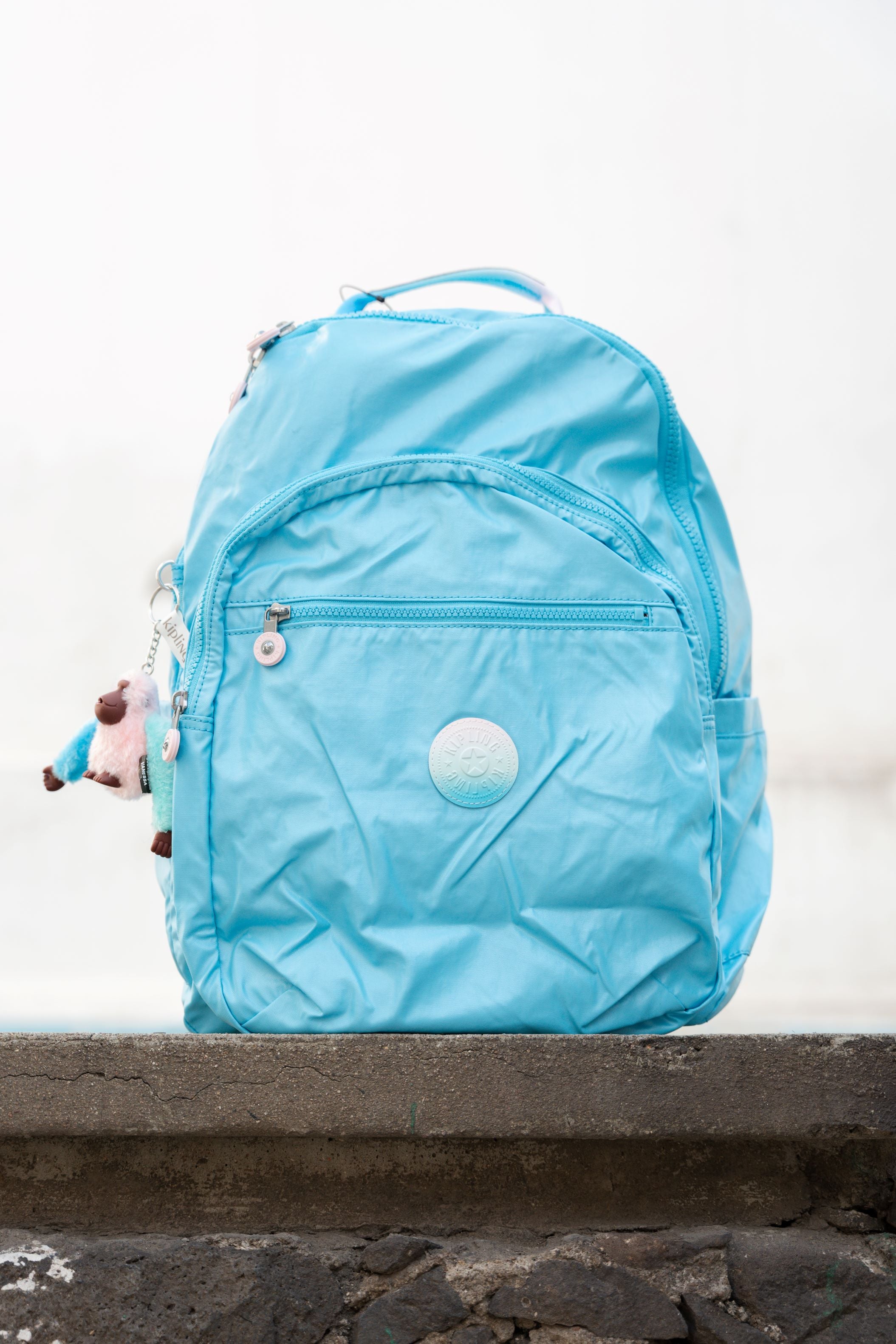 MOCHILA KIPLING TURQUESA CLASSIC